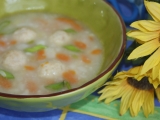 Květáková polévka s knedlíčky recept