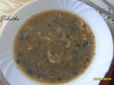 Celerovo-pórková polévka s houbami recept