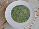 Špenátová polévka se smetanou recept