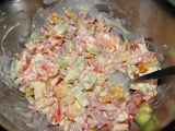 Těstovinový salát Myška recept