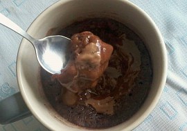 Brownie mug cake recept