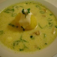 Vepřová polévka s bramborem na švýcarský způsob recept