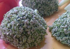 Raw brokolicové karbanátky recept