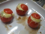 Plněná rajčata s cottagge recept