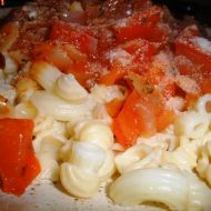 Italské rajčatové těstoviny recept