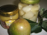 Zavařené hrušky s citrónom recept