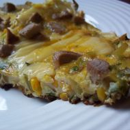 Vaječná omeleta s masem recept
