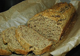 Bezlepkový kmínový chleba se lněným semínkem recept ...