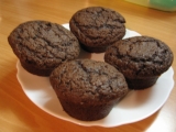 Čokoládové muffins recept