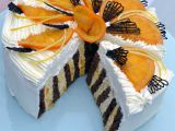 Rolovaný pomerančový dort recept