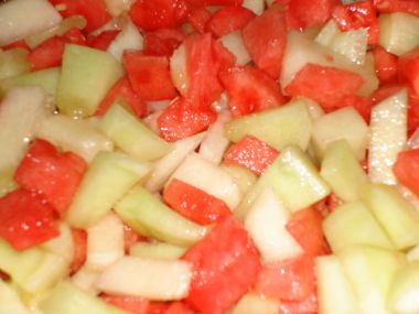 Letní melounový salát s Maraschinem