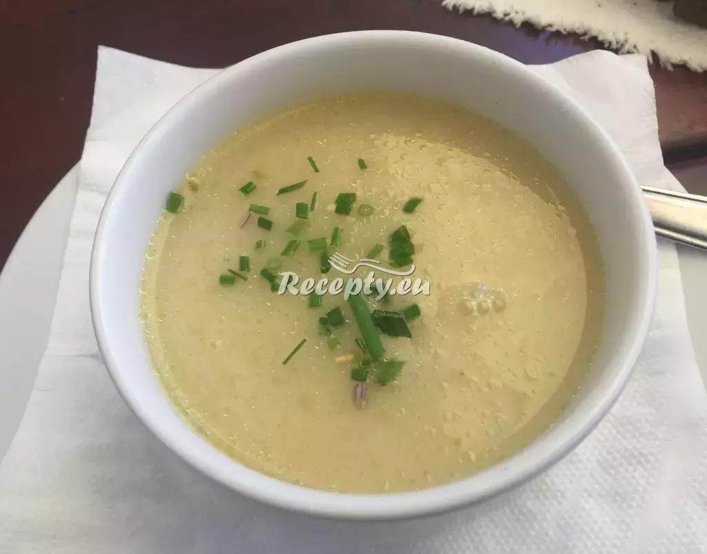 Chřestový krém recept  polévky