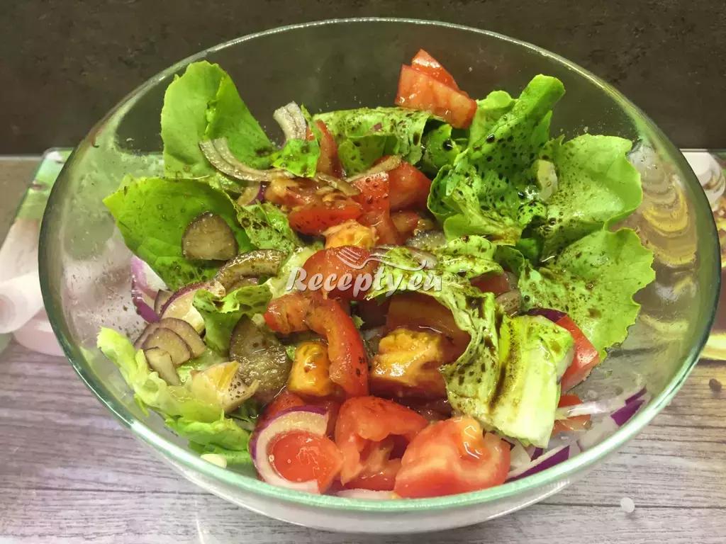 Zeleninový salát s cizrnou II. recept  saláty