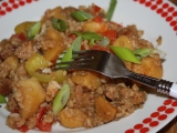 Vepřové s rýží a zeleninou recept