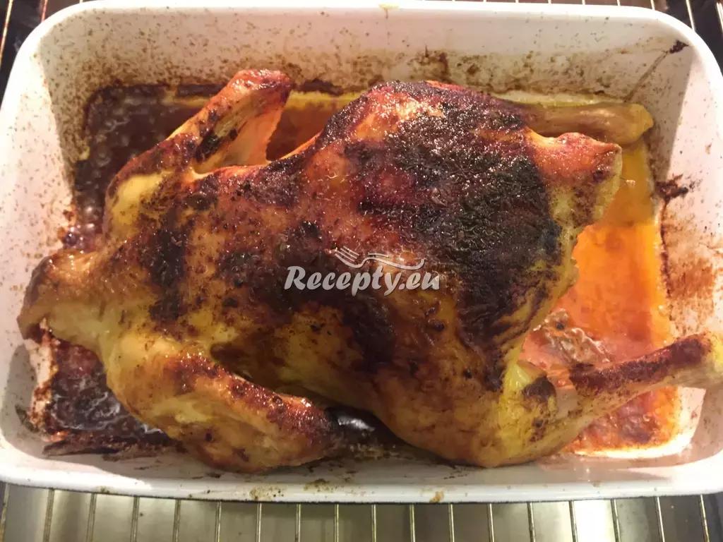 Španělské kuře recept  drůbeží maso