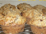Špaldové čokobanánové muffiny recept
