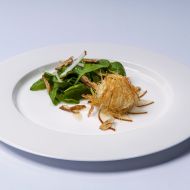 Špenátový salát s hruškami recept