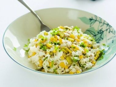 Rýžový salát s kuřecím masem  dia 43,4 S