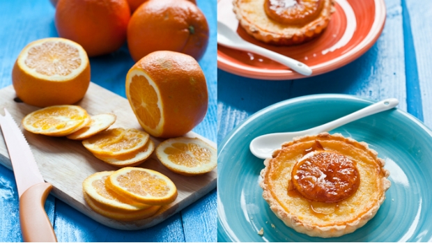 Pomerančové koláčky