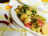 Kapustovo  bramborový salát recept