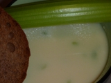 Sýrová polévka s řapíkatým celerem recept