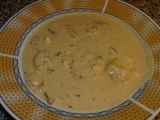 Kyselá polévka se smaženými vajíčky recept