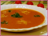 Rajská polévka se šlehačkou recept