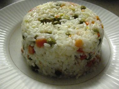 Zeleninová rýže příloha