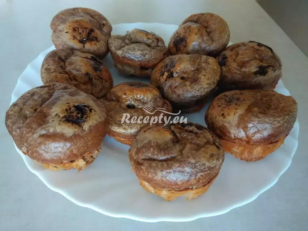 Švestkové muffiny recept  pečivo