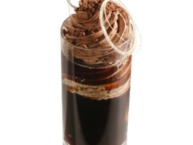 Kávovo-čokoládový koktejl