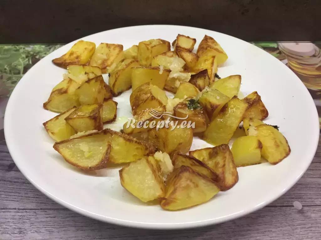 Pečené brambory bez tuku recept  bramborové pokrmy