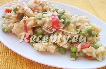 Kuřecí rizoto se zeleninou a sýrem recept  recepty pro děti ...