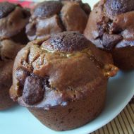 Muffiny s oříšky a čokoládou recept