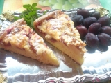 Švestkový koláč s marcipánem recept