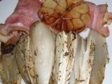 Čekanka pečená se slaninou a tymiánem recept