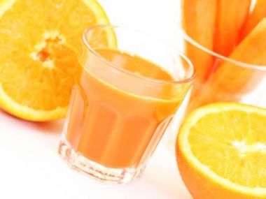 Pomerančovo-mrkvový džus
