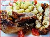 Zázvorové kuře pečené se zázvorovo  bylinkovou nádivkou recept ...