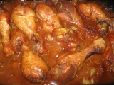 Pečené kuřecí špalíčky s rebarborou recept