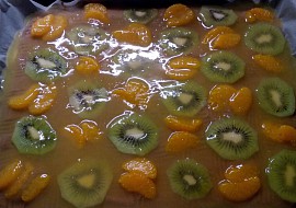 Mandarinkové (kiwi) kostky recept