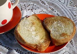 Rychlé snídaňové sladké chlebíčky recept