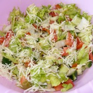 Zeleninový salát Parmazán recept