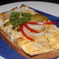 Chléb s vaječnou omeletou recept