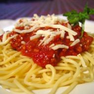 Nasládlé špagety recept