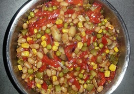 Pikantní salát ke grilovanému masu recept