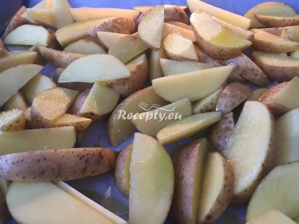 Česnekové brambory recept  přílohy