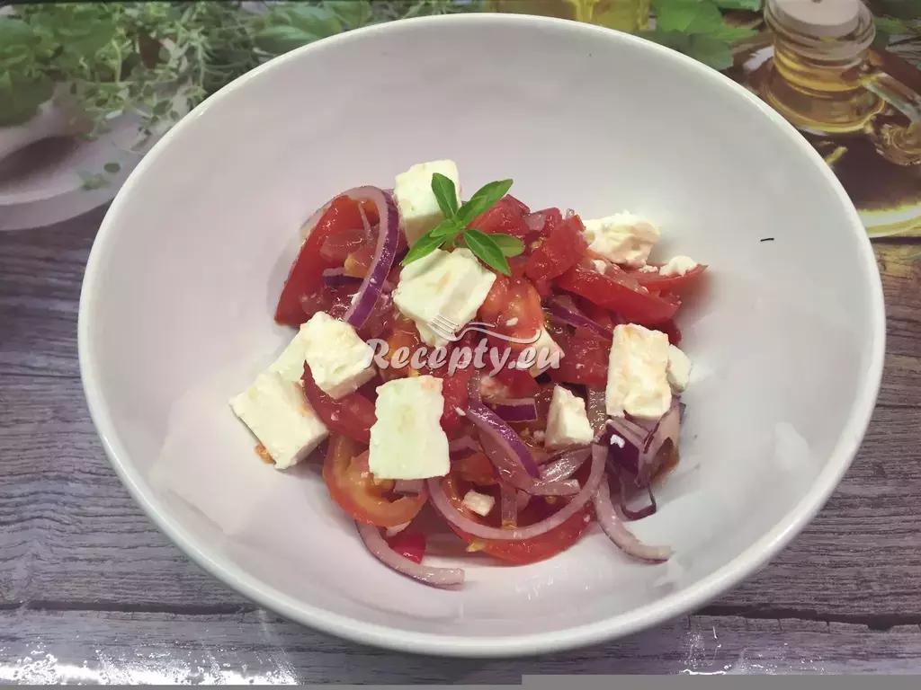 Italský rajčatový salát recept  saláty