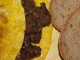 Kuřecí játra v omeletě recept