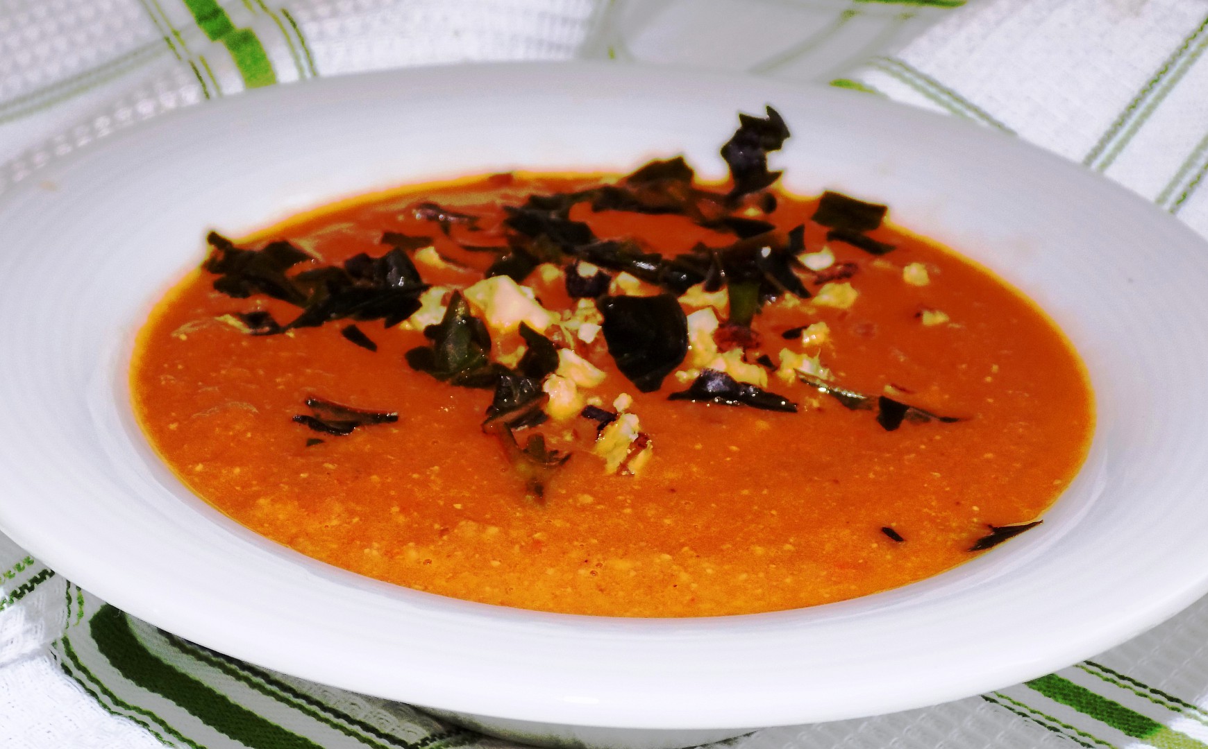 Rychlá paprikovo-rajčatová polévka recept