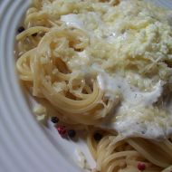 Špagety s pepřovou omáčkou recept