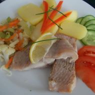 Mořská ryba Claresse s teplou zeleninou a brambory recept  Vareni ...